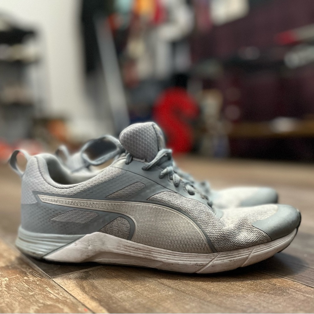 Grey Puma Athletic Sneakers